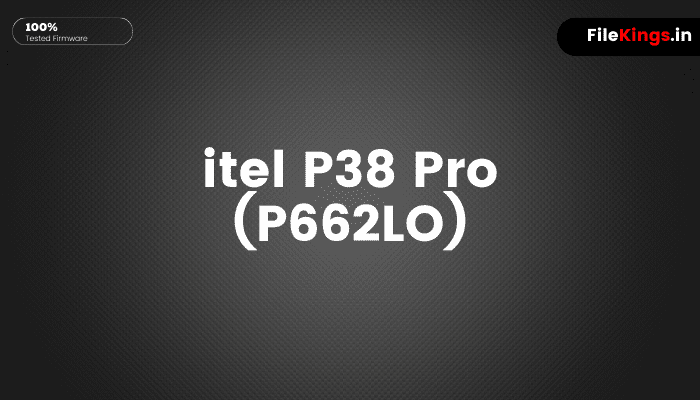 itel P38 Pro P662LO