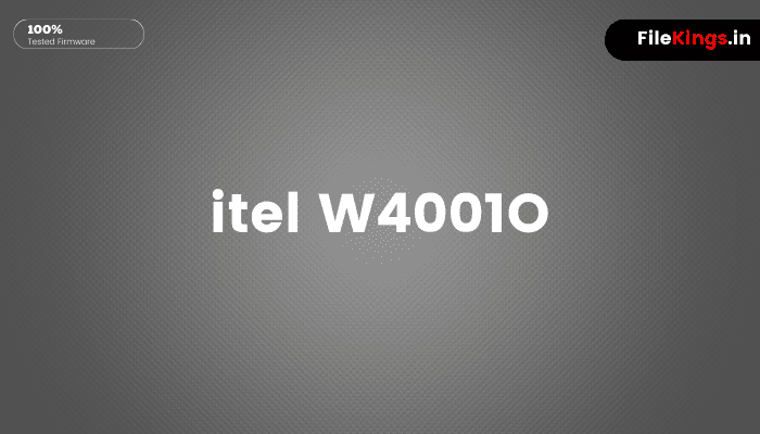 itel W4001O