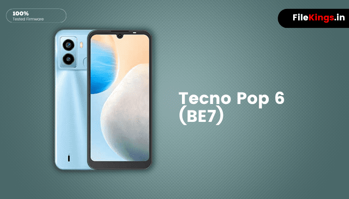 Tecno Pop 6 (BE7) Flash File