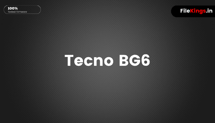 Tecno BG6