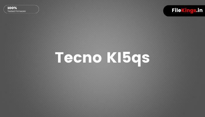 Tecno KI5qs