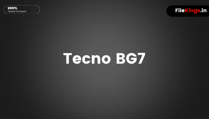 Tecno BG7