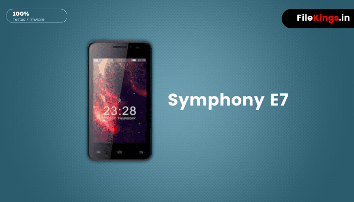 Symphony E7 Firmware File