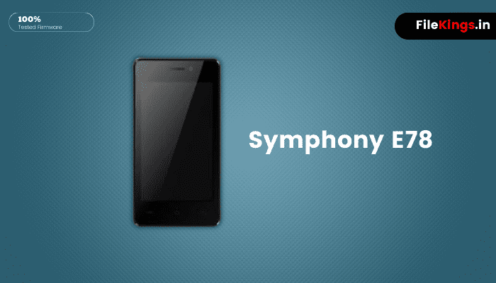 Symphony E78 Firmware File