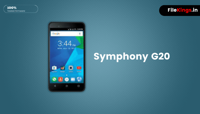 Symphony G20 Firmware File