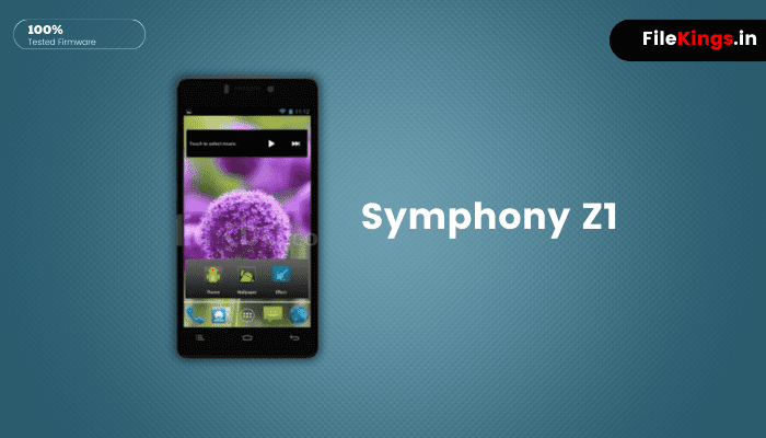 Symphony Z1 Firmware File