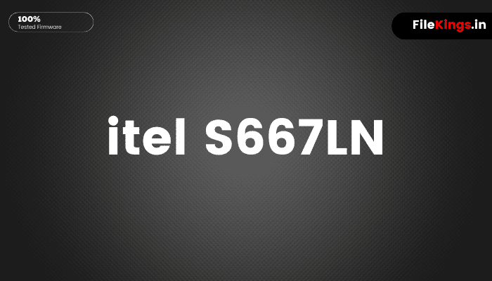 itel S667LN Flash File